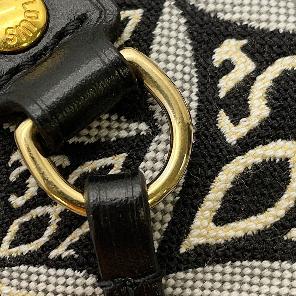 Louis Vuitton Tote Bag Monogram Jacquard SINCE 1984 Neverfull Shoulder Black - Picture 9 of 12